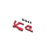 ALBARAY Upgrade Parts Compatible with Wltoys 124017 124016 144010 Rc Car 2845 Adjustable Motor Mount Bracket Upgrade Accessories Part (Color : 4) view 2