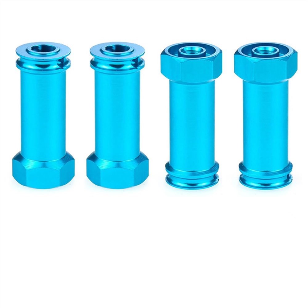 ALBARAY Upgrade Parts Compatible with Wltoys 1/12 12428 12423 12MM Aluminum Wheel Hex Adapters Long 29Mm Extension RC Car Conversion Parts (Color : 5)