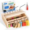 INIFEIDALA Montessori Toys for 3 4 5 Year Old,Montessori Screwdriver Board Set-Lock and Key Toy,Kids Tool Set,Preschool Learning Sensory - Fine Motor Skills - STEM Toys view 1