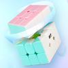 INTEGEAR Full Size 56mm Magic Speed Cube Pastel Colors with Stand Stickerless 3x3 Easy Turning and Smooth Play Durable Puzzle Cube Toy for Kids and Adults view 2