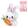 Aetheria Mini Blocks Rabbit Building Animal Set Party Favor Goodie Bags Stuffers Easter Gifts 170 Pieces Creative Home Decor Building Bricks Gift for Adult 2025 view 1