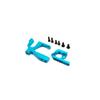 ALBARAY Upgrade Parts Compatible with Wltoys 124017 124016 144010 Rc Car 2845 Adjustable Motor Mount Bracket Upgrade Accessories Part (Color : 7) view 2