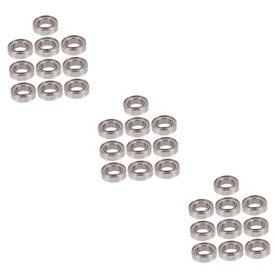 PartyKindom 30pcs Rc Car Bearings for Remote Toys Steel Fittings and Easy to Install Replacement Parts for
