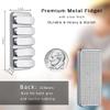 Fidget Slider Toys Adults, Metal Fidget Haptic Clicker with 3 Noise Levels, Loud-Quiet Fidget Toys for Adults, EDC Brick Blocks Fidget Toy, Relief Stress and Anxiety view 2