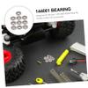 PartyKindom 40pcs Rc Car Steel Bearings Replacement Parts Bearings for Remote and Wear-Resistant Wheel Accessories view 3