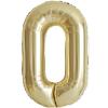 0 Number Balloon, Number Balloons 40 Inch, Champagne Gold Large Big Foil Number Balloons for Birthday Party Graduation Wedding Anniversary Baby Shower Bachelorette Decoration Supplies (Light Gold) view 1