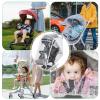 ALTUY Stroller Rain Cover, Umbrella Stroller Windproof Cover, Baby Carriage Raincoat, Clear Stroller Rain Cover Breathable Baby Stroller Raincoat, Waterproof Baby Travel Stroller Rain Cover view 4