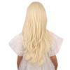 DUDUWIG Long Light Blonde Wigs for Girls Kids Long Wavy Curly Wig Light Blonde Middle Part Wigs for Child Synthetic Wig with Hair Net Include view 4