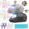 Abincee 2-Pack Bubble Machine,Automatic Bubble Blower with 4 Rechargeable Batteries 20000+ Big Bubbles Per Minute Toys for Kids Summer Outdoor Birthday Wedding Party(Black+Gray) view 1