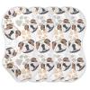 JHKKU Muslin Burp Cloths for Baby Boys and Girls - 2-Pack Ultra Absorbent English Bulldog Muslin Washcloths, Newborn Towel, Milk Spit Up Rags, Burp Cloth Bibs for Unisex, 22 x 11 Inch view 2