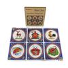 BAU Cua Ca Cop Dice Game. Gourd Fish Shrimp Crab Dice. BAU Ca Tom Cua. Vietnamese Lunar New Year. Gift for Vietnamese Friend view 3