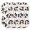 JHKKU Muslin Burp Cloths for Baby Boys and Girls - 2-Pack Ultra Absorbent Australian Shepherd Dog Muslin Washcloths, Newborn Towel, Milk Spit Up Rags, Burp Cloth Bibs for Unisex, 22 x 11 Inch view 2