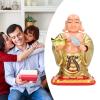MUNEFE Maitreya Lauhin Buddha Statue Fiurine, Car Dashboard Ornament, Fny Car Shakin Toy for Home Decoration view 4