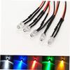 Ciieeo 50pcs Led Bulb Set Pre-wired Light Kit for Rc Cars Toys White Red Green Yellow Blue Easy to Install Flexible Cable Long Lifespan view 2