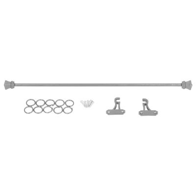 1:12 Scale Dollhouse Curtain Rod, Realistic Miniature Hardware, Miniature Curtain Rod Set, Adjustable Length for Dollhouse Enthusiasts, Model Makers, and Miniature Decor Projects