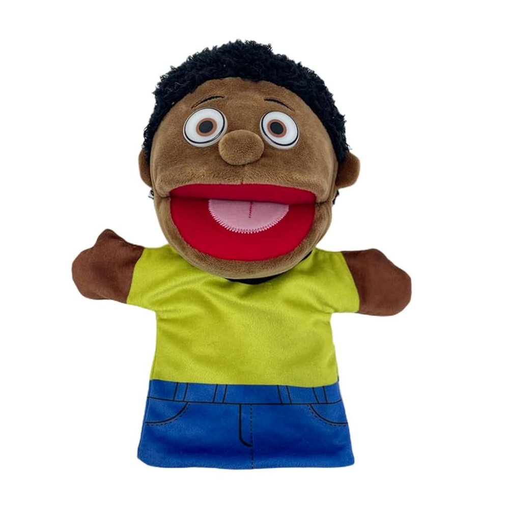 LOMTRATS Family Hand Puppets for Kids,Includes Grandpa,Grandma,Dad,Mom,Daughter,Son with Movable Open Mouths,Perfect for Storytelling,Teaching,Preschool,Birthday Gifts,1 PCS