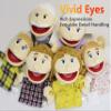 LOMTRATS Family Hand Puppets for Kids,Includes Grandpa,Grandma,Dad,Mom,Daughter,Son with Movable Open Mouths,Perfect for Storytelling,Teaching,Preschool,Birthday Gifts,1 PCS view 4