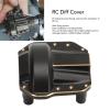 KJAOYU Brass Diff Cover,Heavy Duty Rear Axles Housing Cover,RC Diff Cover Brass Front Rear Axle Differential Housing for Axial SCX10 II AR44 1/10 Car view 4