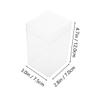 Abaodam Model Display Cases 6pcs Storage Boxes Dustproof Acrylic Storage Shelves view 3