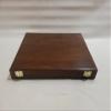 Caisse vide caisse bois pour plateaux numismatiques MasterPhil intrieur en velours personnalisable view 2