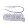Amosfun 36pcs Adjustable Silver Paper Birthday Crowns Unique Hollowed-out Party Hats for Memorable Celebrations for Boys and Girls and Adults Eye-catching Decoration for Any Birthday Event view 2