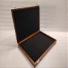 Coins&More Empty Wooden Case for MasterPhil Numismatic Trays Velvet Interior Customisable view 1