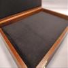 Coins&More Empty Wooden Case for MasterPhil Numismatic Trays Velvet Interior Customisable view 4
