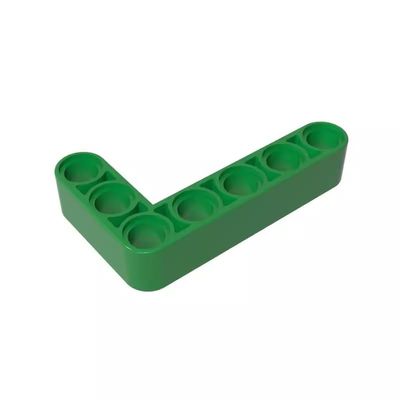 Gobricks GDS-675 Technic Beam 3x5 L-Shape Thick, Green, 50 pcs Brick Parts