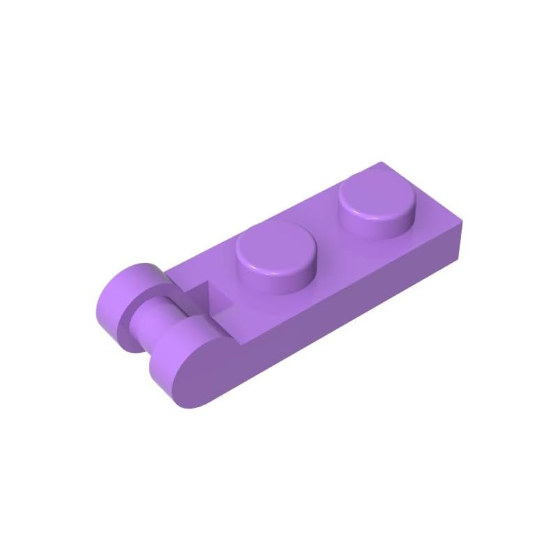 Gobricks 60478 Plate Special 1x2 With Handle On End (Closed Ends), 50 pcs