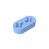 Gobricks 41677 44862 Technic Beam 1x2 Thin, Bright Light Blue, 50 pcs view 1