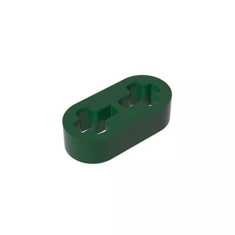 Gobricks GDS-688 41677 44862 Technic Beam 1x2 Thin, Dark Green, 50 pcs