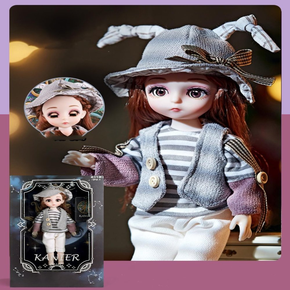 12 Zodiac Zodiac Doll Girl Simulation Princess Large Doll Toy
