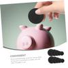10 Pcs Rubber Piggy Bank Stoppers Saving Box Plugs for Money Savings Replacement Stoppers for Piggy Banks Essential Accessories for Kids view 4