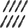 XYWHPGV RC Propellers CW CCW 2-Vane Mini for Cheerson Only CX-10 CX-10A Quadcopter Black 2 Sets(4b4c2 a7b31 26557 6fa68 07034 c8009 view 1