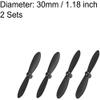 XYWHPGV RC Propellers CW CCW 2-Vane Mini for Cheerson Only CX-10 CX-10A Quadcopter Black 2 Sets(4b4c2 a7b31 26557 6fa68 07034 c8009 view 2