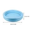 Abaodam 2pcs Inflatable Sand Tray Inflatable Swimming Pool for Floating Fishing Game Bathtub Portable Sand Tray Outdoor Party Food view 2