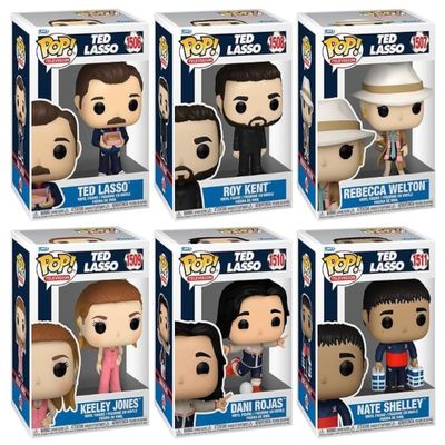 Funko Ted Lasso Series 2 Complete Set (6) Pop! Television, OS