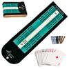 Dragonfly Escape Travel Cribbage Game Board | Lightweight Portable Travel Cribbage Board Set | Folding Travel Games for Adults (Teal & White) view 1