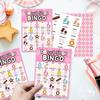 YUEXLL Donut Shop Bingo Cards, Donut Bingo Game, 24 Players, Sweet Treats Party Activities for Family Friends, Bingo Game for Large Group Party view 3