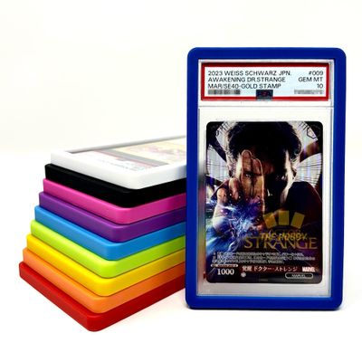 The Hobby Lair Bumper Guard for PSA Graded Cards ONLY | Shield Your Slabs! | Ultimate Edge Protector Bumper | 1 Pack Blue
