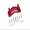 ALBARAY Upgrade Parts Compatible with LOSI for LMT for 4WD 1/8 Solid AXLE Truck LOS04022 Metal Aluminum Alloy Servo Fixed Seat Servo Mount Base LOS241036/LOS24400 (Color : 2) view 2