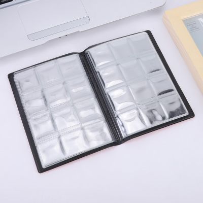 10 Pages Collection Supplies Holder Book,Portable Pocket Album Collection Book Holder Collection Storage Box Case Album for Collecting (Black)
