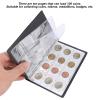 10 Pages Collection Supplies Holder Book,Portable Pocket Album Collection Book Holder Collection Storage Box Case Album for Collecting (Black) view 3