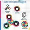 12PCS Fidget Spinner Toy Pack for Kids Adults, Metal Tri-Spinner Fidget Toy Set, Hand Spinner for Stress Relief, Holiday Stocking Stuffer, Party Supplies Goodie Bag Stuffers Classroom Prizes view 4