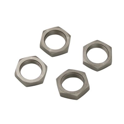 ALBARAY Upgrade Parts for HPI for ROFUN for BAHA for ROVAN for KM for Baja 5B 5T 5SC Alloy CNC Upgrade 24mm Front Rear Wheel Nut Kit Fit for 1/5 Rc Car Toys Games Parts (Color : 3)