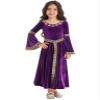 Hansber Kids Girls Renaissance Vintage Dress Ball Gown Gothic Medieval Costume Maxi Dresses Halloween Outfits Lilac 16 Years view 2