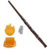 Wizarding World Harry Potter, 12-inch Magical Collector Hermione Granger Wand with Stand & Die-cast Icon, Magical Creatures, Accessory for Costumes view 1