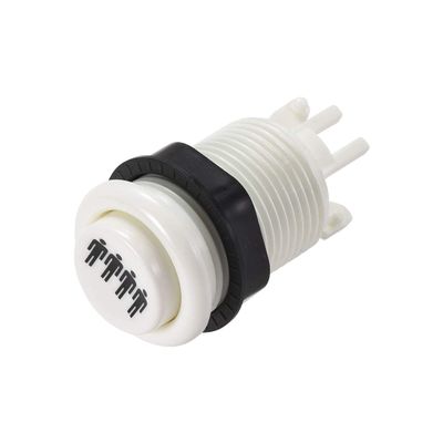 XYWHPGV 28mm Mounting Hole Game Push Button Switch Round for arcade games white with icon 4 people 1 pc(5ea0f 997fc f8338 d8c8f c6a25 e66dc
