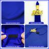 Kidum 16 Pcs 2026 Graduation Cap Kindergarten Bulk Graduation Cap Preschool Child Size Grad Caps with Metal 2024 Tassel (Blue) view 3
