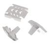 ALBARAY Upgrade Parts Compatible with LOSI for LMT for 4WD Metal Front Bumper and Chassis Armor Axle Protector Solid Axle Truck RC Car Upgrade Parts Accessories view 4